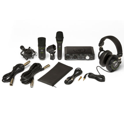 Mackie Producer Bundle With EM-91C And EM-89D Microphone, MC-100 Headphone And Mic Stand (EM91C/EM89D/MC100)