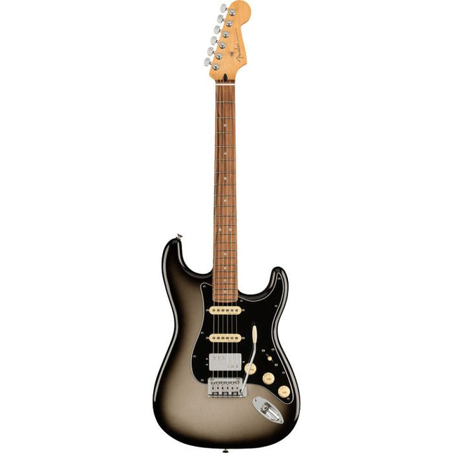 Fender Player Plus HSS Stratocaster Electric Guitar, Pau Ferro Fretboard - Silverburst