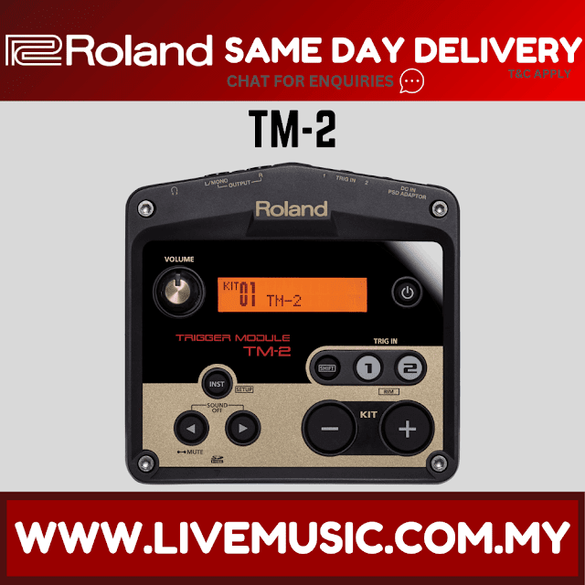 Roland TM-2 ACOUSTIC DRUM Trigger Module (TM2)