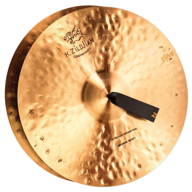 Zildjian 16" K Constantinople Vintage Orchestral Medium Heavy Crash Cymbals with Bag - Pair (K1136)