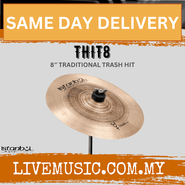 Istanbul Agop THIT8 8"Traditional Trash Hit (THIT 8/THIT-8)
