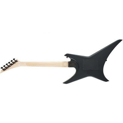 Jackson JS32 Warrior - JS Series Electric Guitar with Floyd Rose - Black with White Bevels (JS-32/JS 32-Warrior)