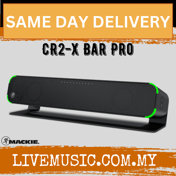 Mackie CR2-X Bar PRO Premium Desktop PC Soundbar ( CR2X Bar PRO / CR2 X Bar PRO )