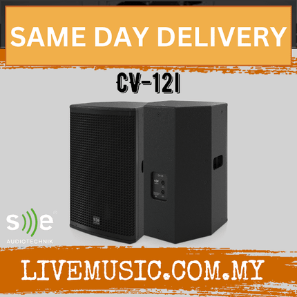 Se Audiotechnik CV-12i 2-Way Passive Speaker - Black (CV12I CV 12I)