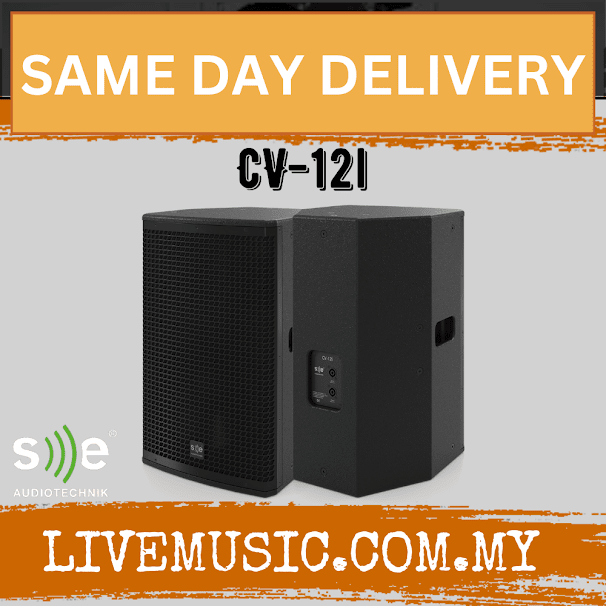Se Audiotechnik CV-12i 2-Way Passive Speaker - Black (CV12I CV 12I)