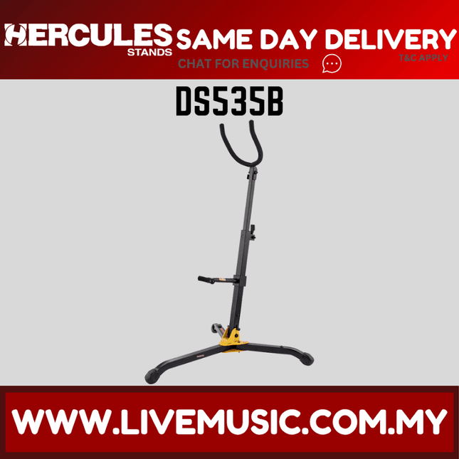 Hercules DS535B Baritone Saxophone Stand ( DS-535B / DS 535B )