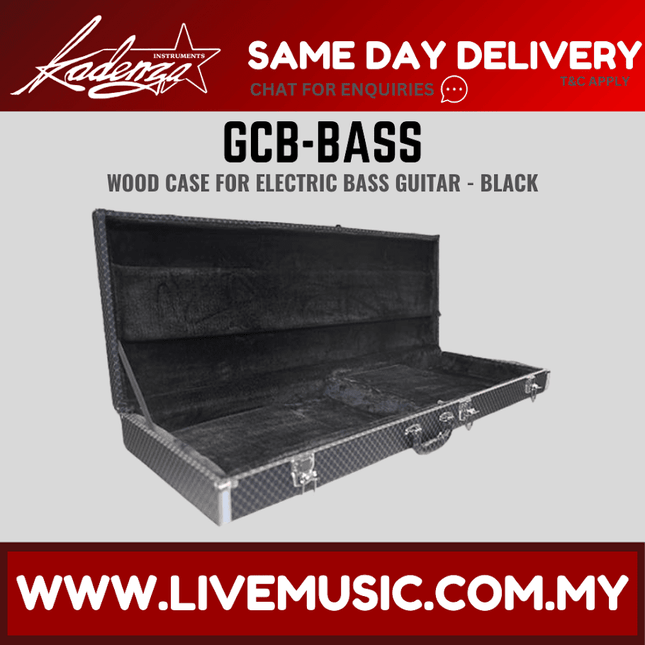 Kadenza GCB-BASS Hardcase For Bass Guitar - Standard All Size ( GCBBASS GCB BASS )