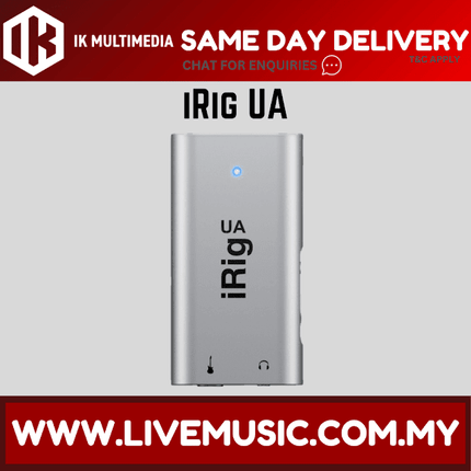 IK Multimedia iRig UA - Universal Guitar Processor/Interface for Android