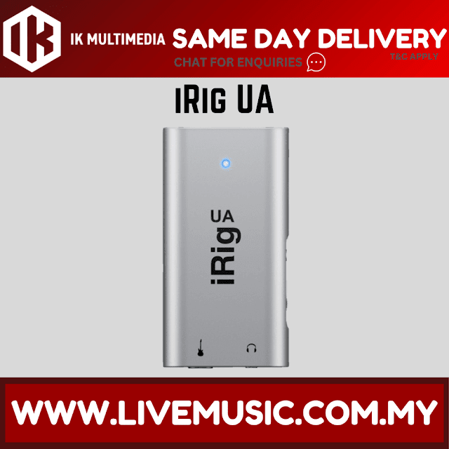 IK Multimedia iRig UA - Universal Guitar Processor/Interface for Android