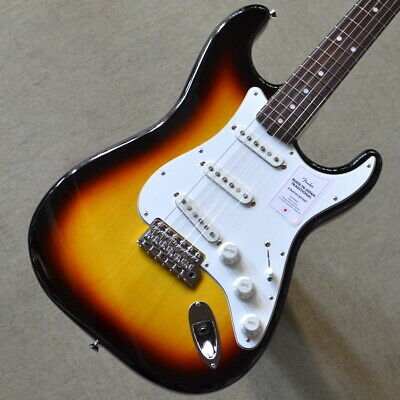 Fender Japan Hybrid II Stratocaster Electric Guitar, Rosewood Fretboard with Gig Bag - 3-Color Sunburst