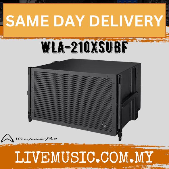 WHARFEDALE PRO WLA-210XSUBF Series Dual 10” Passive Line Array System Loudspeaker (WLA 210XSUBF WLA210XSUBF)