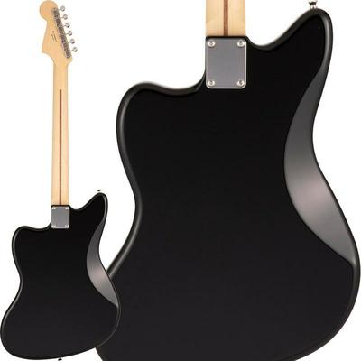 Fender Japan Hybrid II Jazzmaster Electric Guitar, Maple Fretboard with Gig Bag - Black