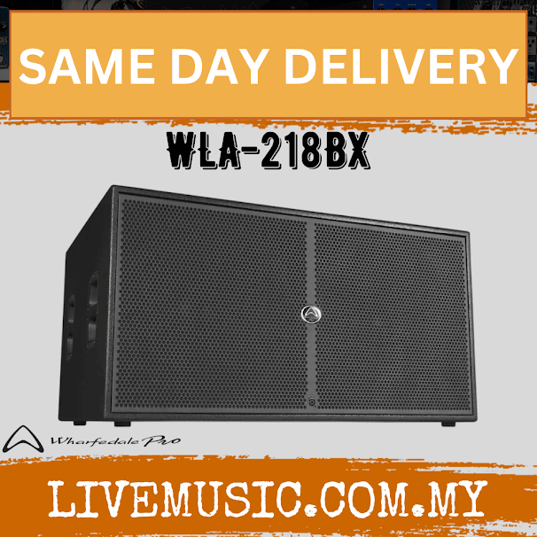 WHARFEDALE PRO WLA-218BX Series 2000 Watts RMS Dual 18" Passive Subwoofer (WLA 218BX WLA218BX)