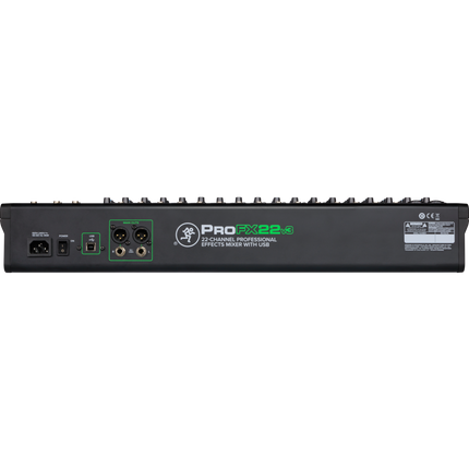 Mackie ProFX22v3 22 Channel Mixer Compact USB Mixers With Effects ( Pro FX 22V3/ProFx22/ProFX 22 V3)