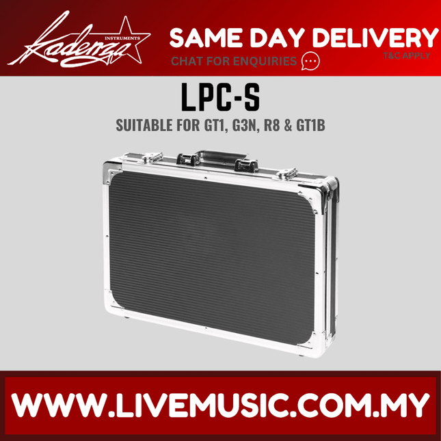 Kadenza LPC-S - Small LMC Multi-Effect Pedal Case suitable for GT1, G3N, R8, GT1B, GX1B (LPCS)