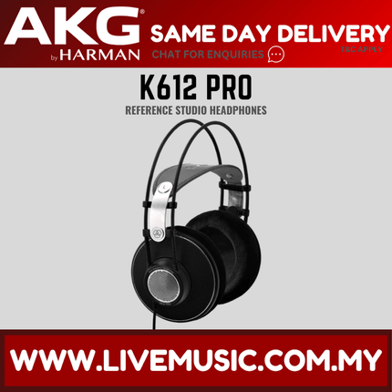 AKG K612 Pro Open-back Monitoring Headphones (K-612 / K 612)