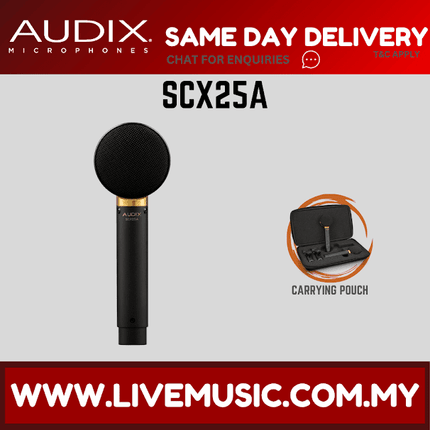 Audix SCX25A Large-diaphragm Condenser Microphone ( SCX-25A / SCX 25A )