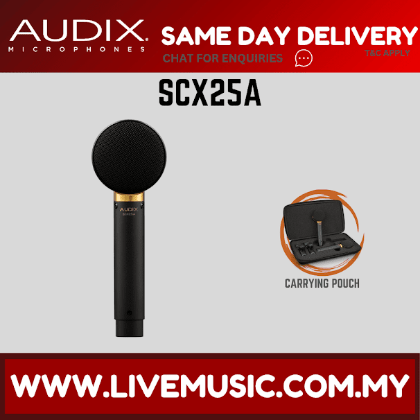 Audix SCX25A Large-diaphragm Condenser Microphone ( SCX-25A / SCX 25A )