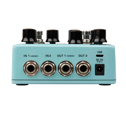 NUX NDD6 Verdugo SRS Duo Time Dual Delay Pedal (NDD-6)