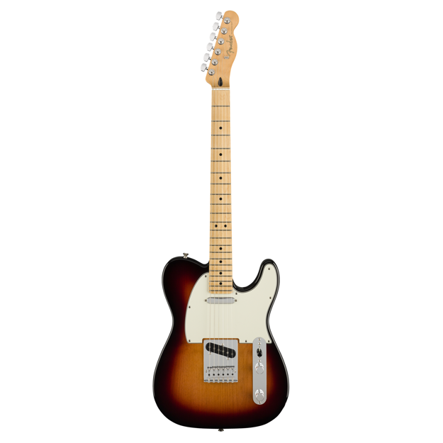 Fender Player Telecaster Electric Guitar, Maple Fretboard - 3-Tone Sunburst