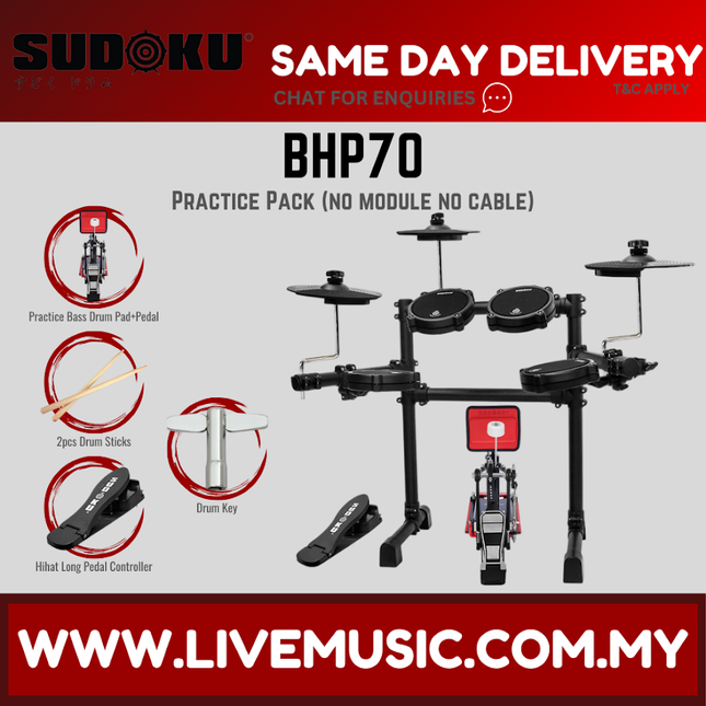 Sudoku BHP70 Electronic Drum Electric Drum Digital Drum Set ( BHP-70 BHP 70 )