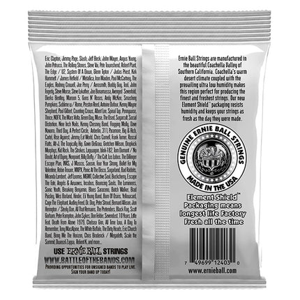 Ernie Ball 2406 Ernesto Palla Black & Silver Nylon Classical Guitar Strings - Medium Tension (28-42/EB2406)