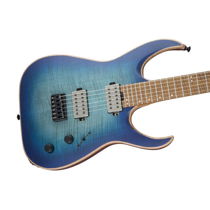 Jackson HT6FM USA Pro Series Misha Mansoor Juggernaut Electric Guitar - Satin Laguna Burst (HT-6-FM/HT 6 FM)