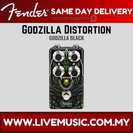 Fender Godzilla Distortion Guitar Effect Pedal