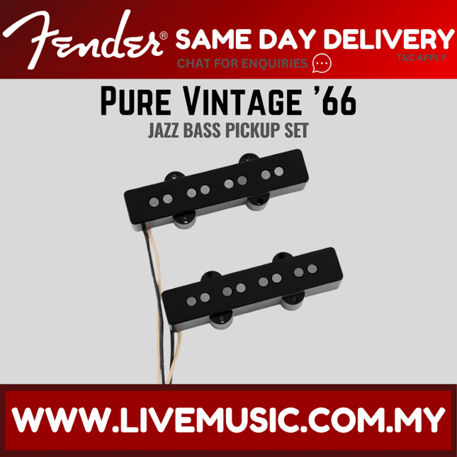 Fender Pure Vintage 66 Jazz Bass Pickup Set