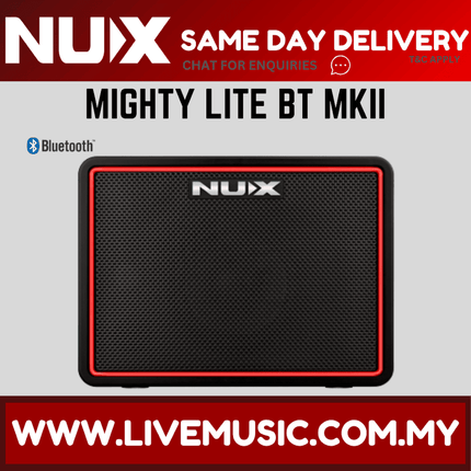 Nux Mighty Lite BT MKII NGA-3 - Mini Modeling Amplifier ( NGA3 / MKII )