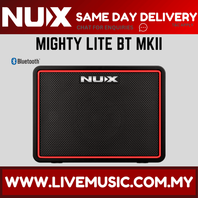 Nux Mighty Lite BT MKII NGA-3 - Mini Modeling Amplifier ( NGA3 / MKII )