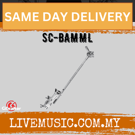 Gibraltar SC-BAMML 16inch Boom Arm Mic Mount, Long (SCBAMML/SC BAMML)