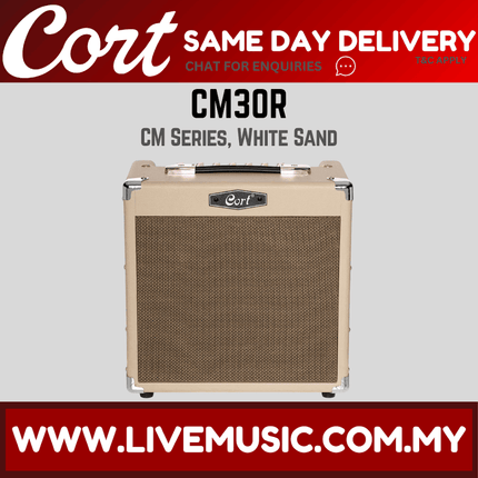 Cort CM30R-WTS 30-Watt Electric Guitar Amplifier - Pastel Green ( CM30R / CM30RWTS )