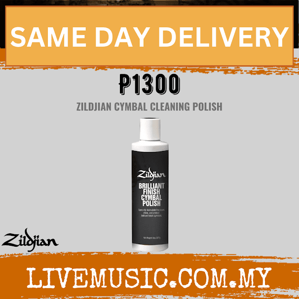 Zildjian P1300 Brilliant Finish Cymbal Cleaning Polish (P-1300)
