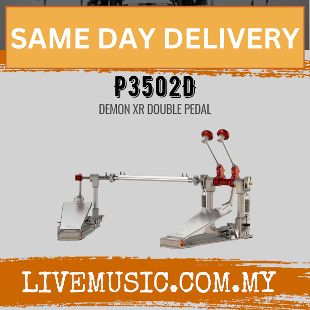 Pearl P3502D Demon Drive Xr Twin Pedal