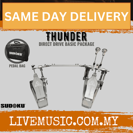 Sudoku Thunder Twin Drum Pedal Direct Drive