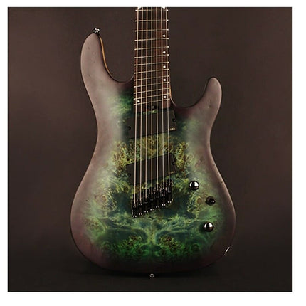 Cort KX500MS 6-Strings Electric Guitar Macassar Ebony Fretboard with Gig Bag - Star Dust Green (KX-500MS/KX 500MS)