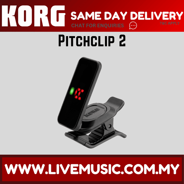 Korg Pitchclip 2 Guitar Tuner ( PC2 / PC-2 )