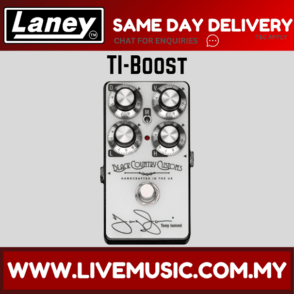 Laney TI-BOOST Tony Iommi Signature Boost Pedal