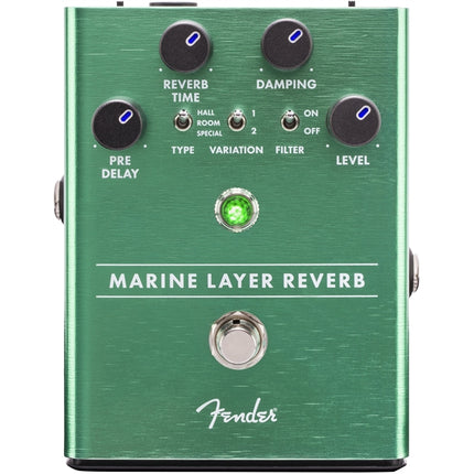 Fender Marine Layer Reverb Guitar Effects Pedal