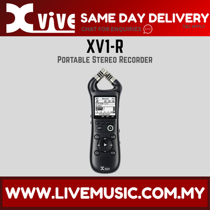 Xvive XV1-R Portable Stereo Recorder ( XV1 R XV1R )