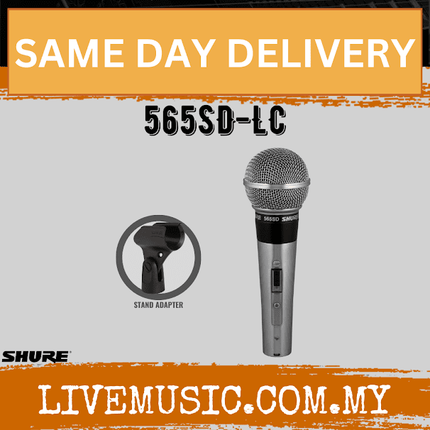 Shure 565SD-LC Classic Vocal Microphone (565 SD LC 565-SD-LC)