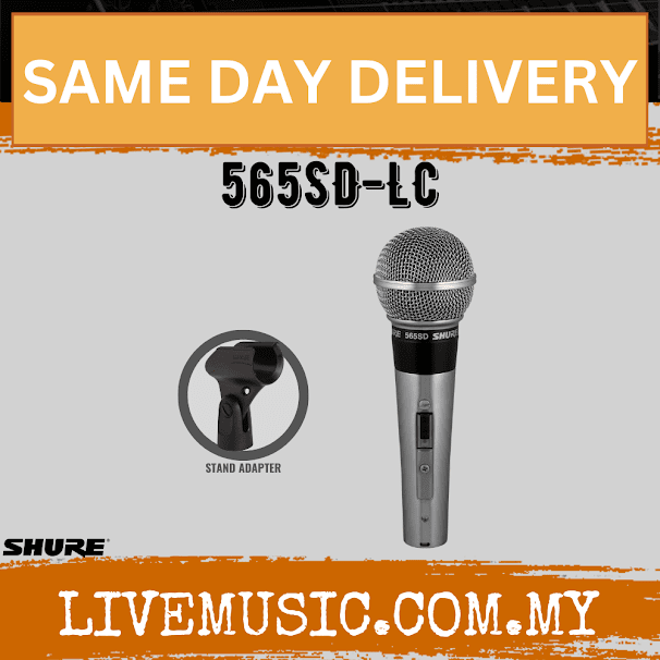 Shure 565SD-LC Classic Vocal Microphone (565 SD LC 565-SD-LC)