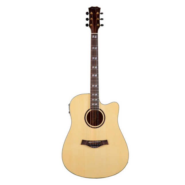 Enya ED-18NACe 41" Acoustic Guitar Aaa Englemann Spruce Top & Klt T1 EQ With Bag (ED18/ED18NACE)