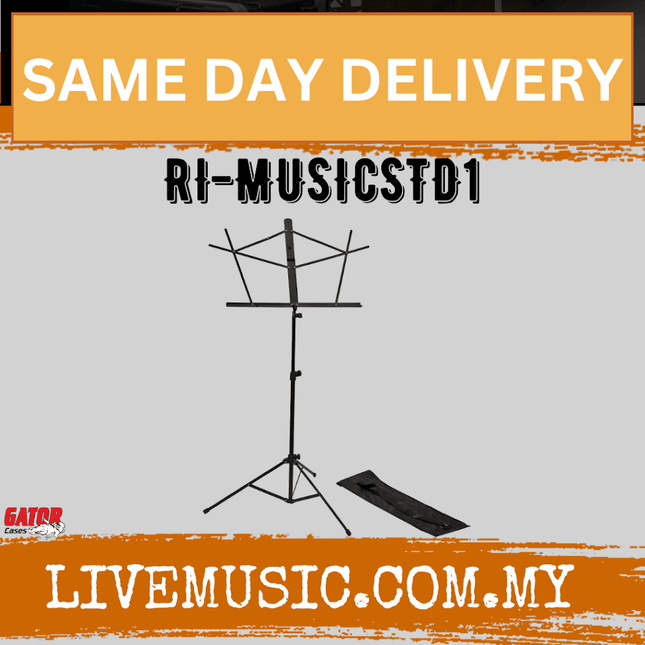 Gator RI-MUSICSTD1 Frameworks Rok-It Sheet Music Stand (RIMUSICSTD1)