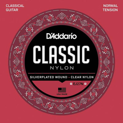 D'Addario EJ27N - Nylon Classical Strings, Normal Tension (DAddario)