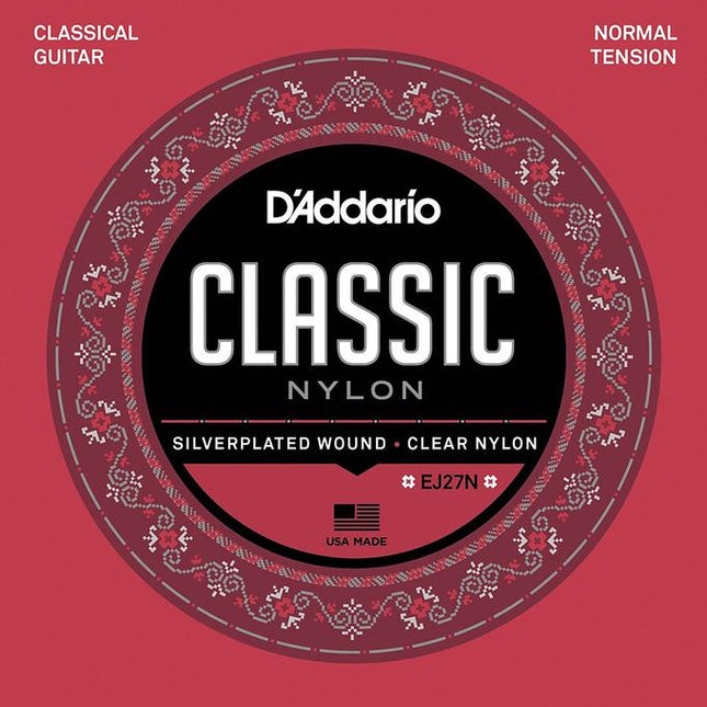 D'Addario EJ27N - Nylon Classical Strings, Normal Tension (DAddario)
