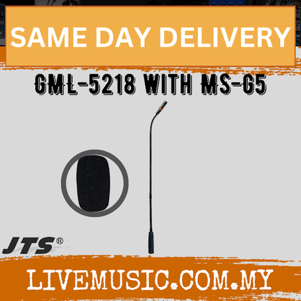JTS GML-5218 * with MS-G5 18" Gooseneck Microphone Kit