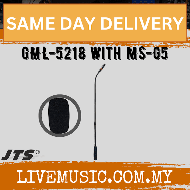 JTS GML-5218 * with MS-G5 18" Gooseneck Microphone Kit