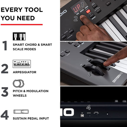 M-Audio Oxygen MKV 61 USB MIDI Controller (MKV61/MKV-61)